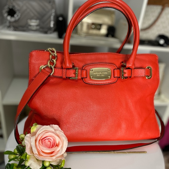 Preloved Michael Kors Hamilton Mandarin Handbag - Picture 2 of 11